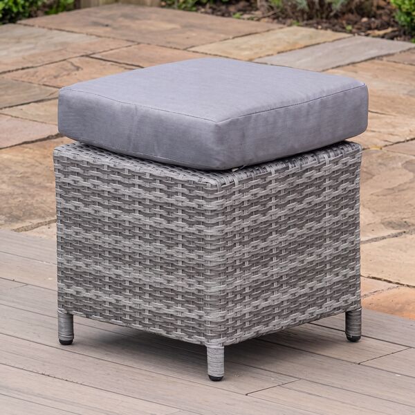 Santorini Footstool