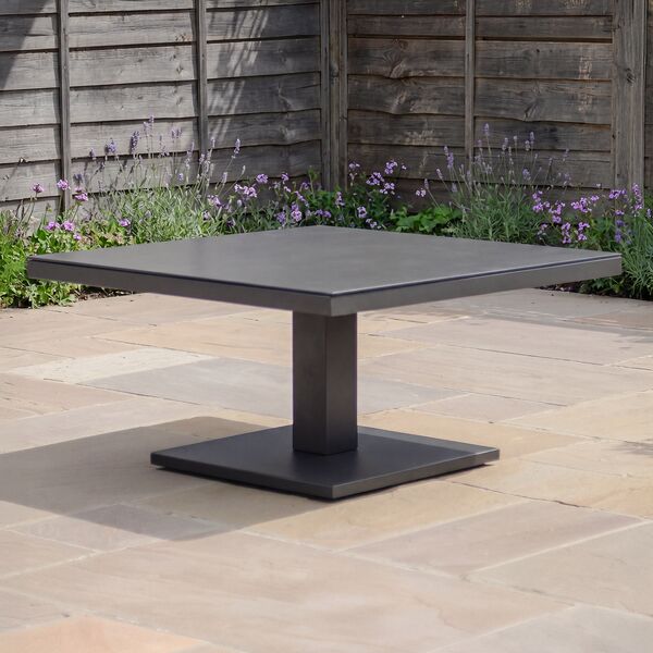 Roma Square Rising Table Base - Grey