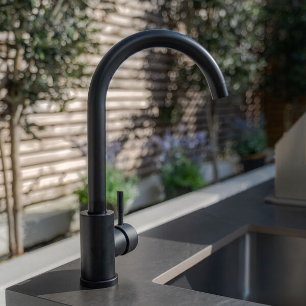 Maze Deluxe Outdoor Kitchen Sink Unit - Grey