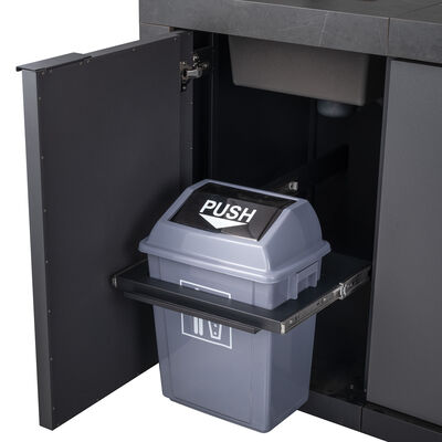 Maze Deluxe Outdoor Kitchen Sink Unit - Grey