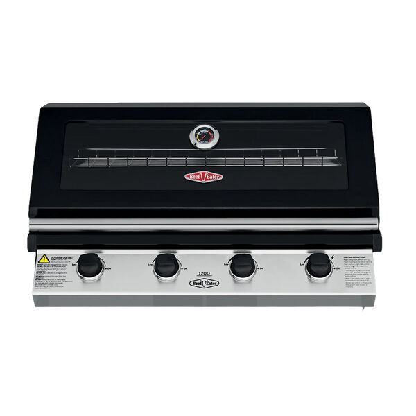 Napoli Outdoor Kitchen 3pc Set with BeefEater 1200E Series - 4 Burner Built In BBQ