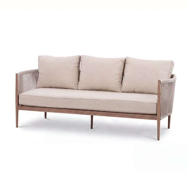 Havana 3 Seat Sofa Set - Ceramic Glass