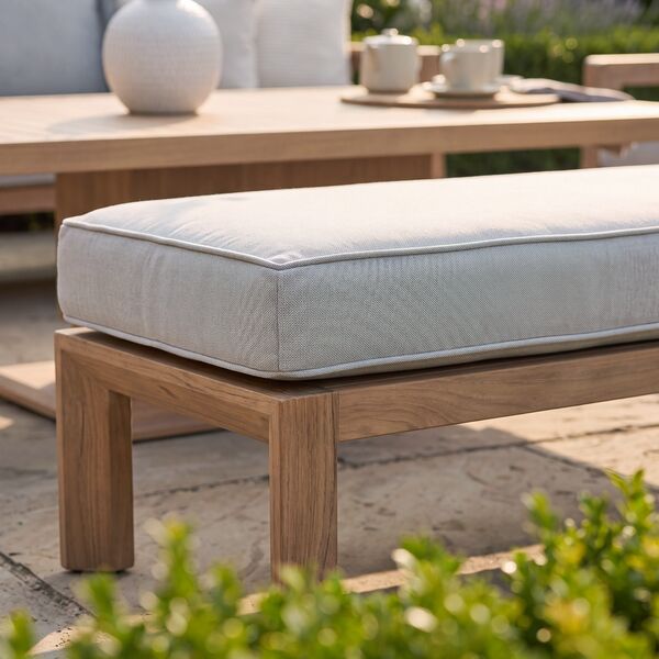 New York 3 Seat Sofa Set with Rising Table - Wood Effect