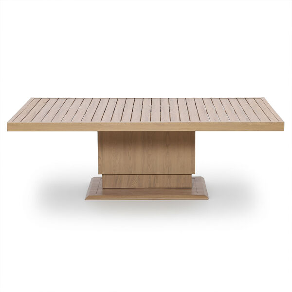 New York 3 Seat Sofa Set with Rising Table - Wood Effect