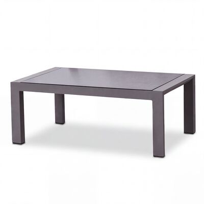 New York Corner Sofa Set / Dove Grey - Ceramic Glass