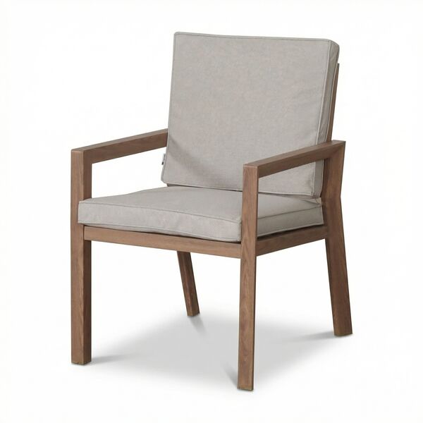 New York 3 Piece Bistro Set - Wood Effect