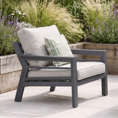 New York Armchair - Dove Grey