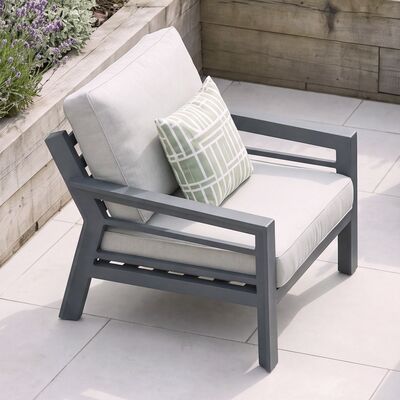 New York Armchair - Dove Grey