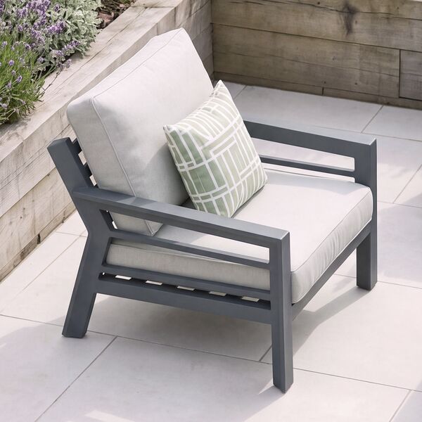 New York Armchair - Dove Grey