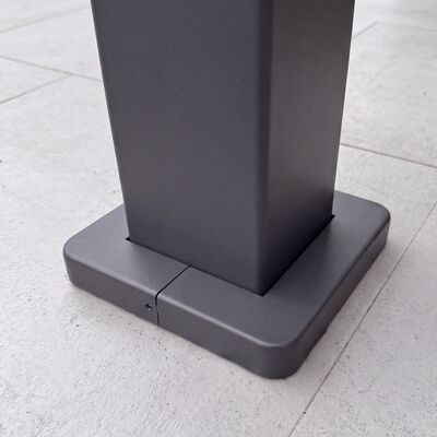Aurora Aluminium Retractable Solar Roof Pergola 3 x 4 m - Grey