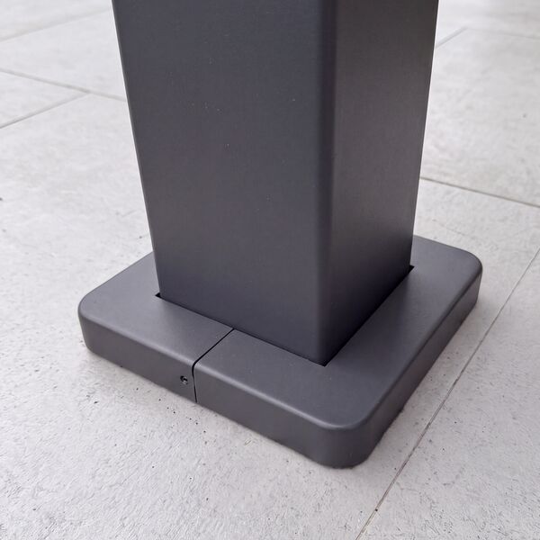 Aurora Aluminium Retractable Solar Roof Pergola 3 x 4 m - Grey