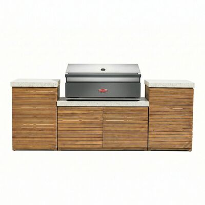 Antigua Outdoor Kitchen Unit - Small Configuration / Beefeater 1700 Series BBQ