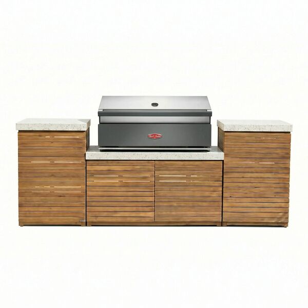 Antigua Outdoor Kitchen Unit - Small Configuration / Beefeater 1700 Series BBQ