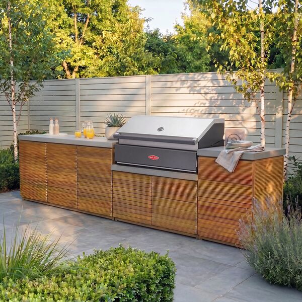 Bali Outdoor Kitchen Unit - Large Configuration / Beefeater 1700 Series BBQ