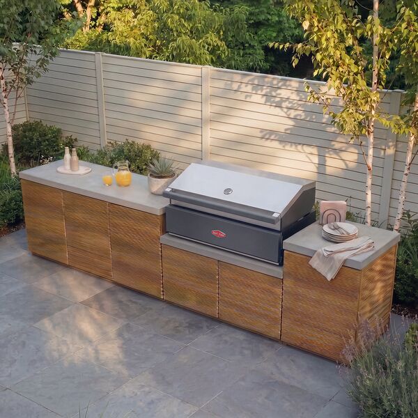 Bali Outdoor Kitchen Unit - Large Configuration / Beefeater 1700 Series BBQ