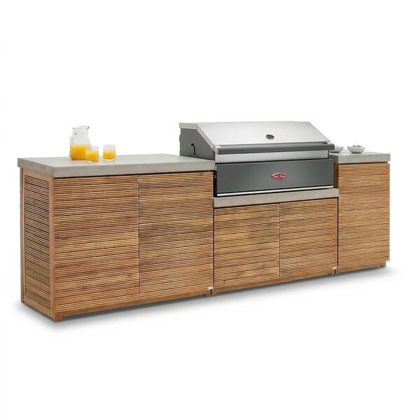 Bali Outdoor Kitchen Unit - Medium Configuration / Beefeater 1700 Series BBQ