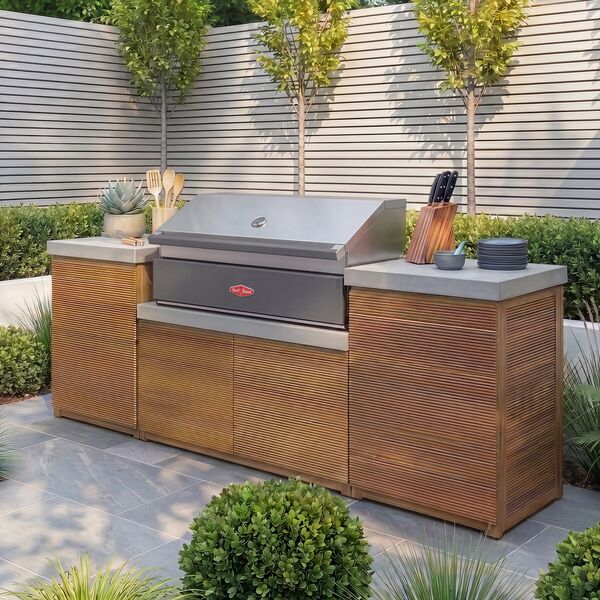 Bali Outdoor Kitchen Unit - Small Configuration / Beefeater 1700 Series BBQ