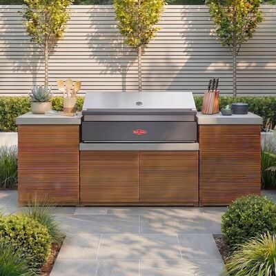 Bali Outdoor Kitchen Unit - Small Configuration / Beefeater 1700 Series BBQ