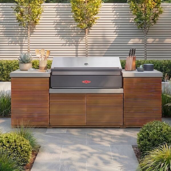 Bali Outdoor Kitchen Unit - Small Configuration / Beefeater 1700 Series BBQ