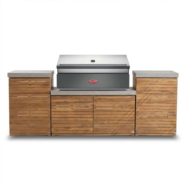 Bali Outdoor Kitchen Unit - Small Configuration / Beefeater 1700 Series BBQ