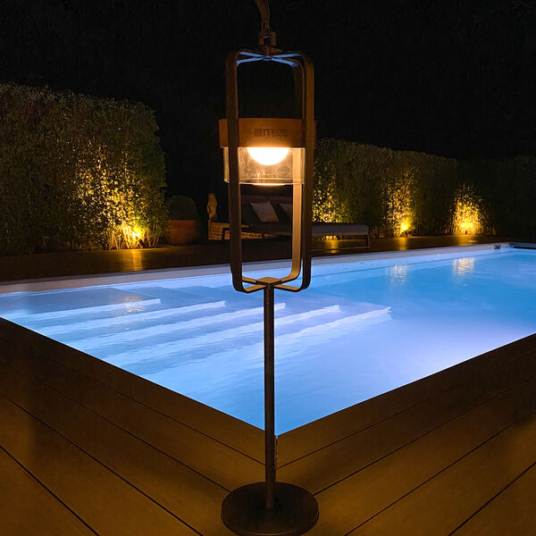 Maze - Satellite Large Solar Light with Stand - Charcoal product image