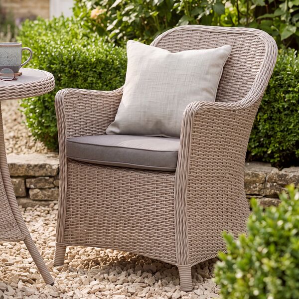 Turin 2 Seat Bistro Set - Natural