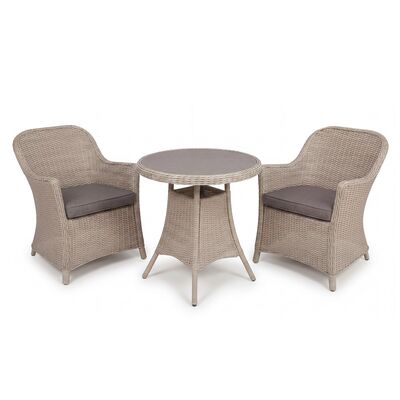 Turin 2 Seat Bistro Set - Natural