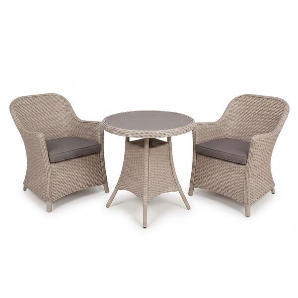 Turin 2 Seat Bistro Set - Natural