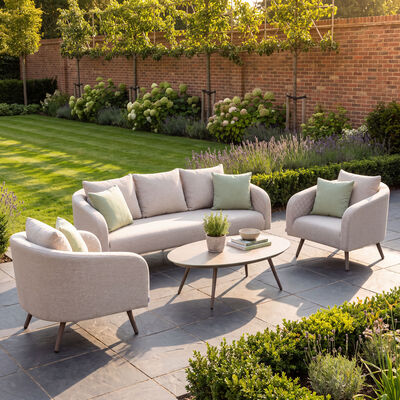 Ambition 3 Seat Sofa Set - Latte