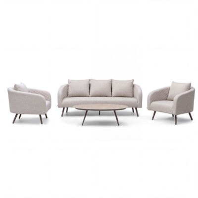 Ambition 3 Seat Sofa Set - Latte