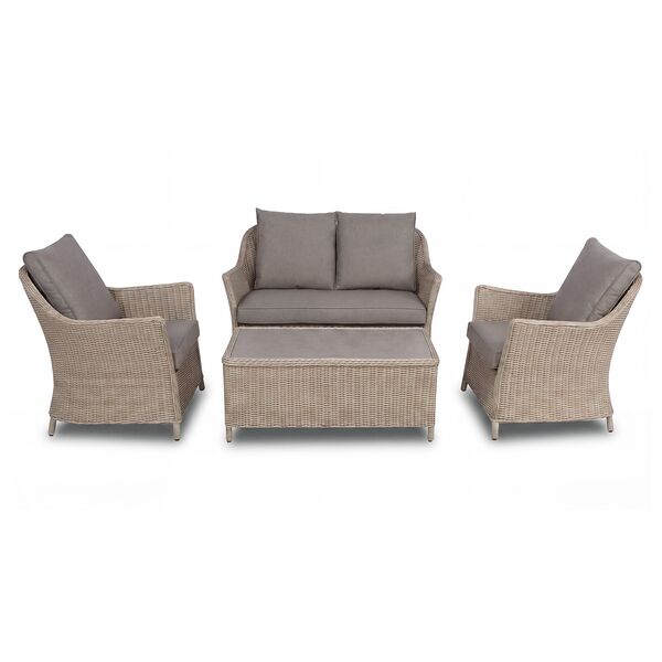Turin 2 Seat Sofa Set - Natural