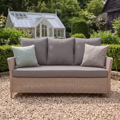 Turin 3 Seat Sofa Set - Natural