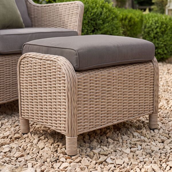 Turin 5pc Lounge Set with Rising Table - Natural