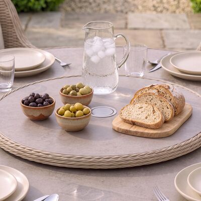 Turin Lazy Susan - Natural