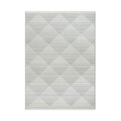 Jazz - Diamond Silver Indoor and Outdoor Rug - 220cm x 160cm product image