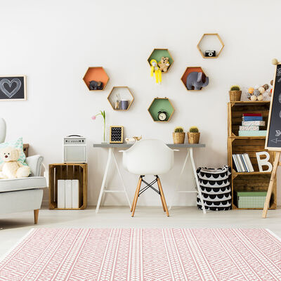 Jazz - Aztec Rose Indoor and Outdoor Rug - 220cm x 160cm product image
