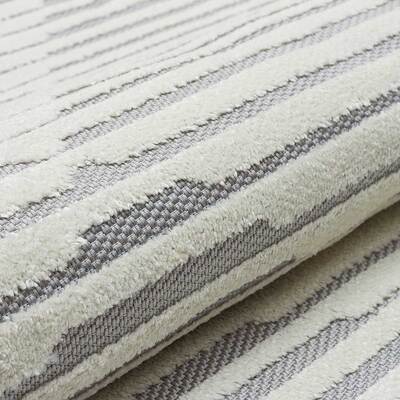 Jazz - Diamond Silver Indoor and Outdoor Rug - 220cm x 160cm product image