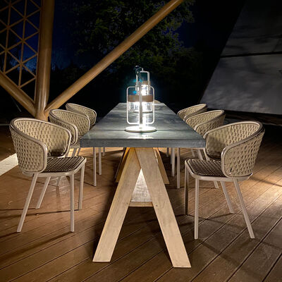 Maze - Satellite Large Solar Light with Stand white product image