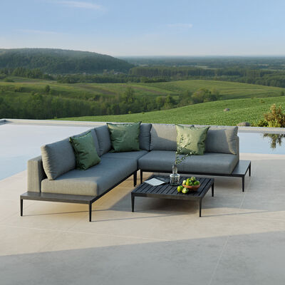 Maze - Outdoor Fabric Eve Corner Group - Flanelle product image