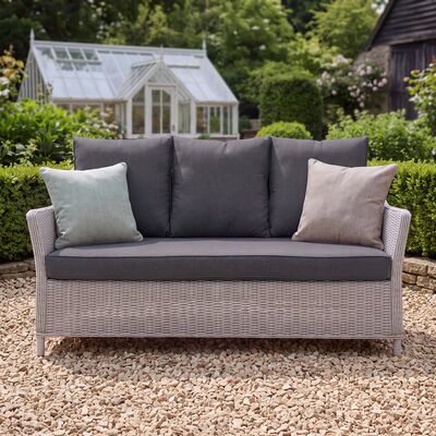 Turin 3 Seat Sofa Set - Light Grey