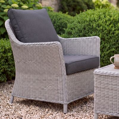 Turin 3 Seat Sofa Set - Light Grey