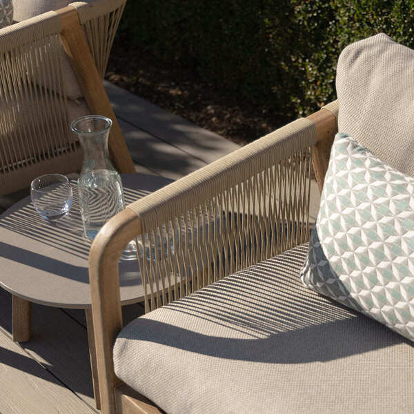 Maze - Martinique Rope Weave Lounge Set with Round Coffee Table product image