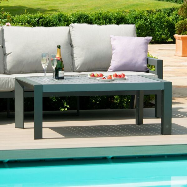 Maze - New York Aluminium Corner Sofa Set - Dove Grey product image