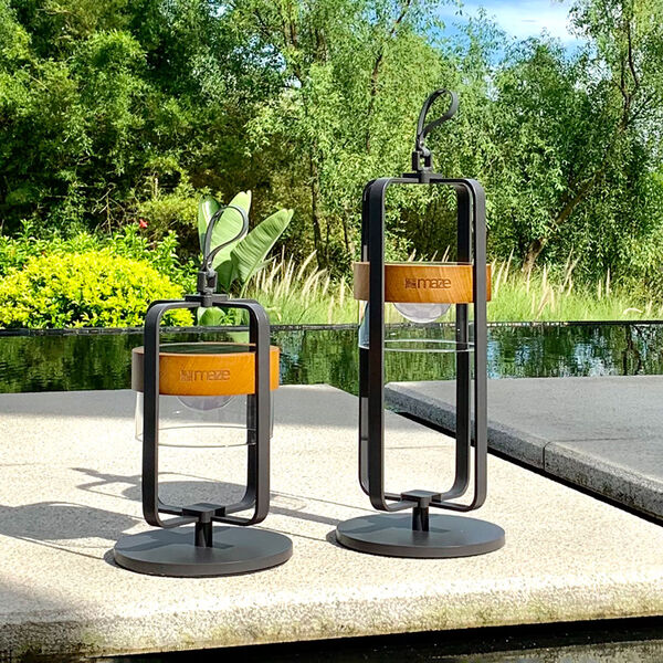 Maze - Satellite Large Solar Light with Stand - Charcoal product image