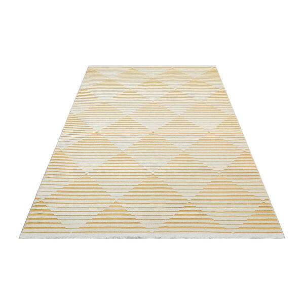 Jazz - Diamond Amber Indoor and Outdoor Rug - 290cm x 190cm product image
