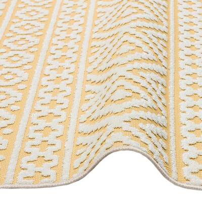 Jazz - Aztec Amber Indoor and Outdoor Rug - 290cm x 190cm product image