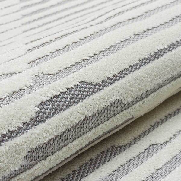 Jazz - Diamond Silver Indoor and Outdoor Rug - 290cm x 190cm product image