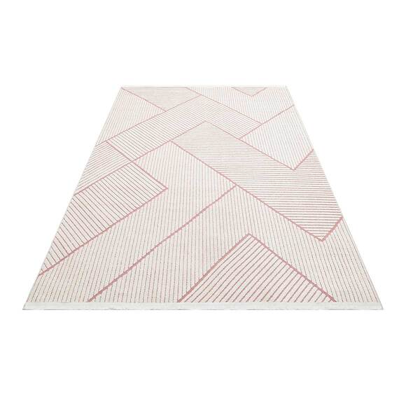 Jazz - Geometric Rose Indoor and Outdoor Rug - 220cm x 160cm product image