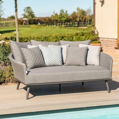 Maze - Outdoor Fabric Ark Daybed - Flanelle product image
