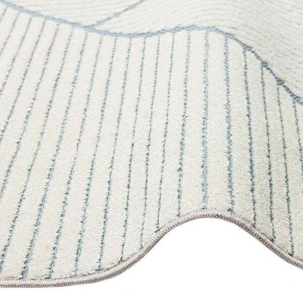 Jazz - Geometric Blue Indoor and Outdoor Rug - 290cm x 190cm product image